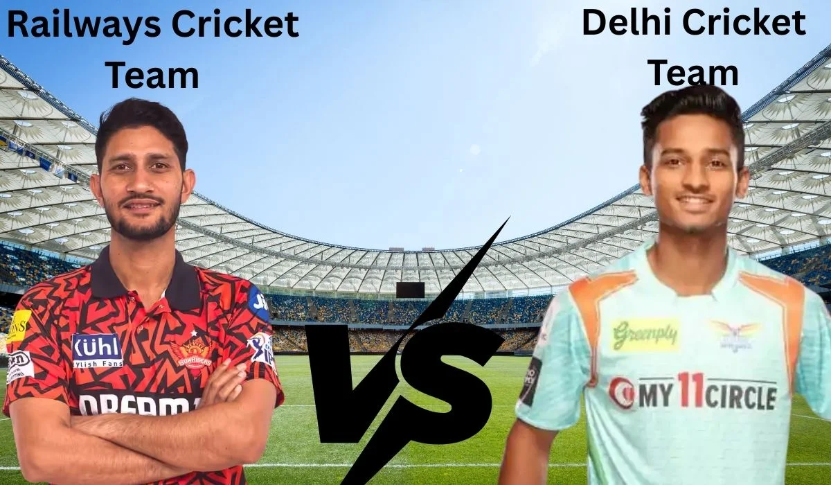 railways cricket team vs delhi cricket team players