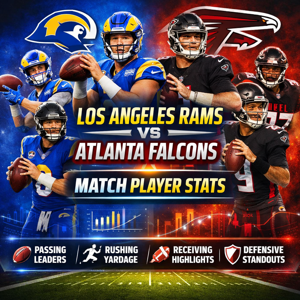 los angeles rams vs atlanta falcons match player stats