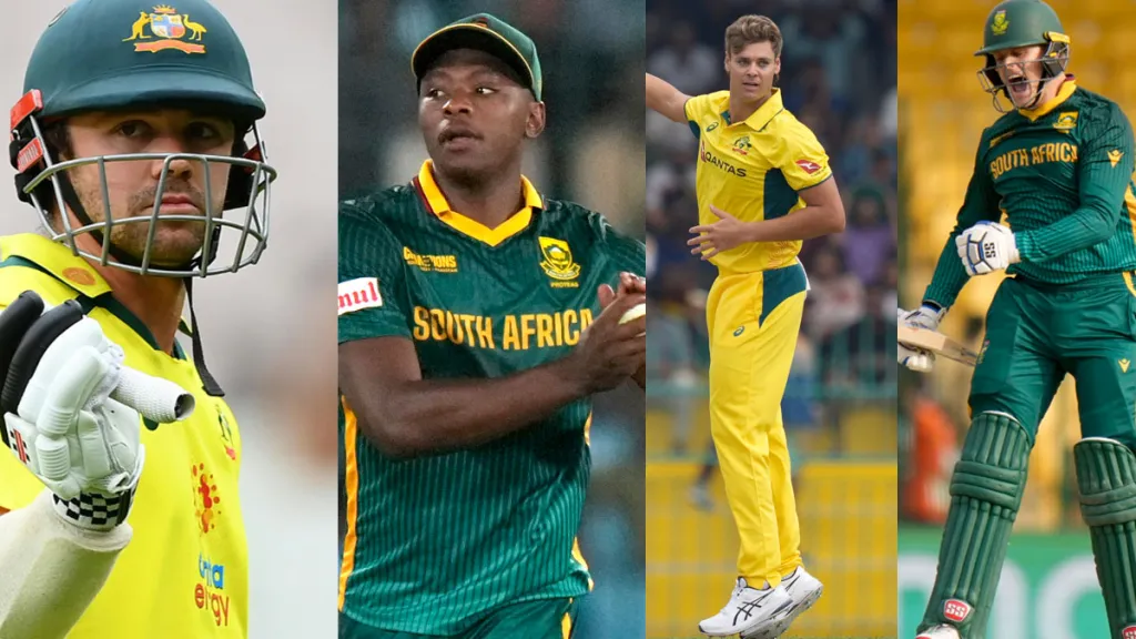 australian men’s cricket team vs south africa national cricket team timeline