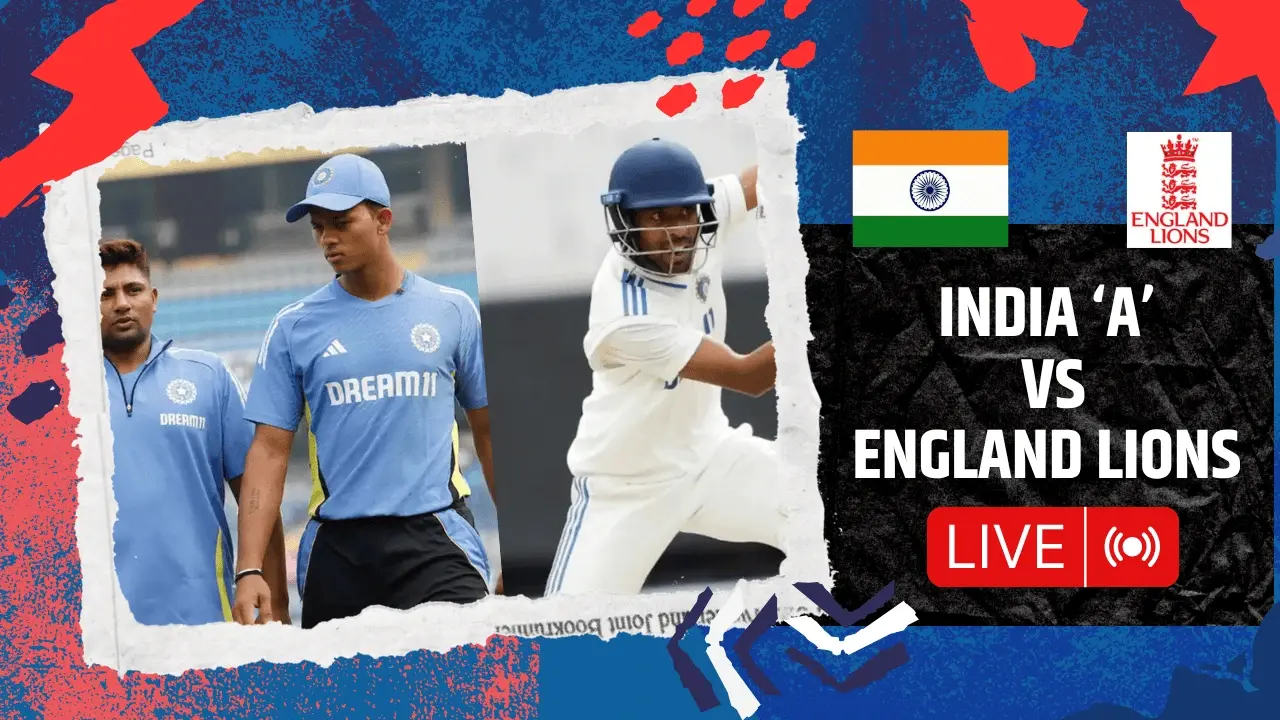 india a vs england lions highlights