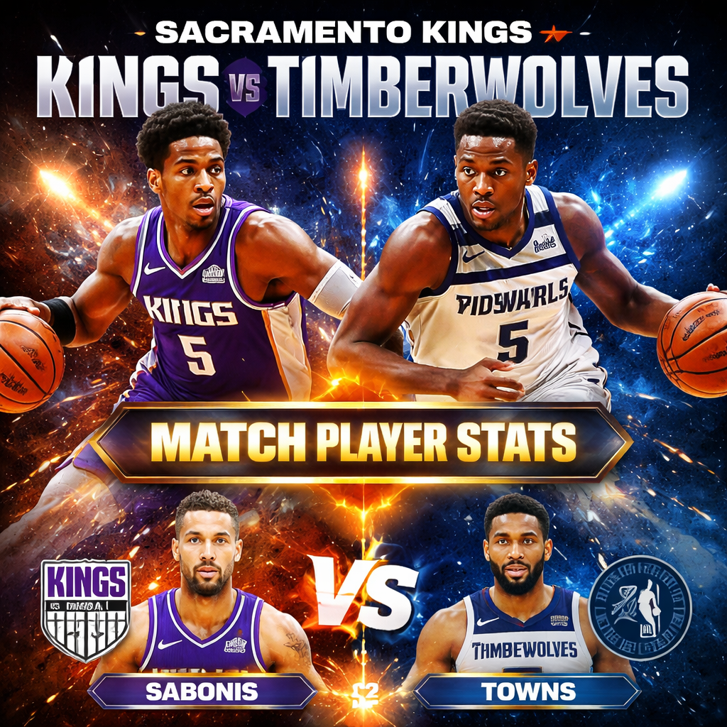 Sacramento Kings vs Timberwolves Match Player Stats: Full NBA Match Breakdown