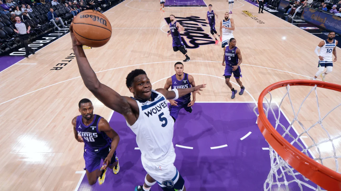 sacramento kings vs timberwolves match player stats